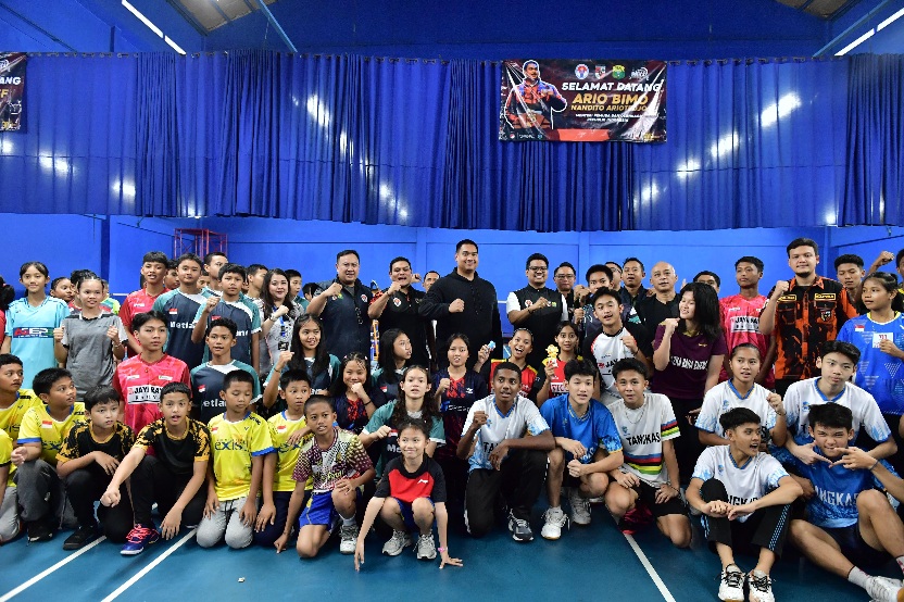 Menteri Pemuda dan Olahraga Republik Indonesia (Menpora RI) Dito Ariotedjo, mendukung proses talent scouting dan regenerasi cabang olahraga bulutangkis. Menpora berharap bulutangkis akan terus konsisten menyumbangkan medali emas di olimpiade untuk Indones
