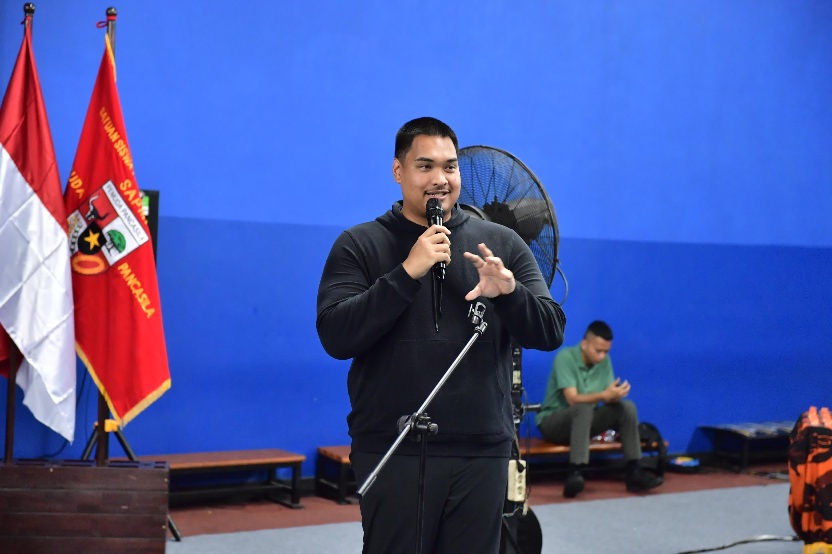 Menteri Pemuda dan Olahraga Republik Indonesia (Menpora RI) Dito Ariotedjo, secara resmi menutup Kejuaraan Bulutangkis Satuan Pelajar Siswa dan Mahasiswa (SAPMA) PORA Open 2024. Menpora Dito menginginkan pelaksanaan kejuaraan inisiasi SAPMA Pemuda Pancasi