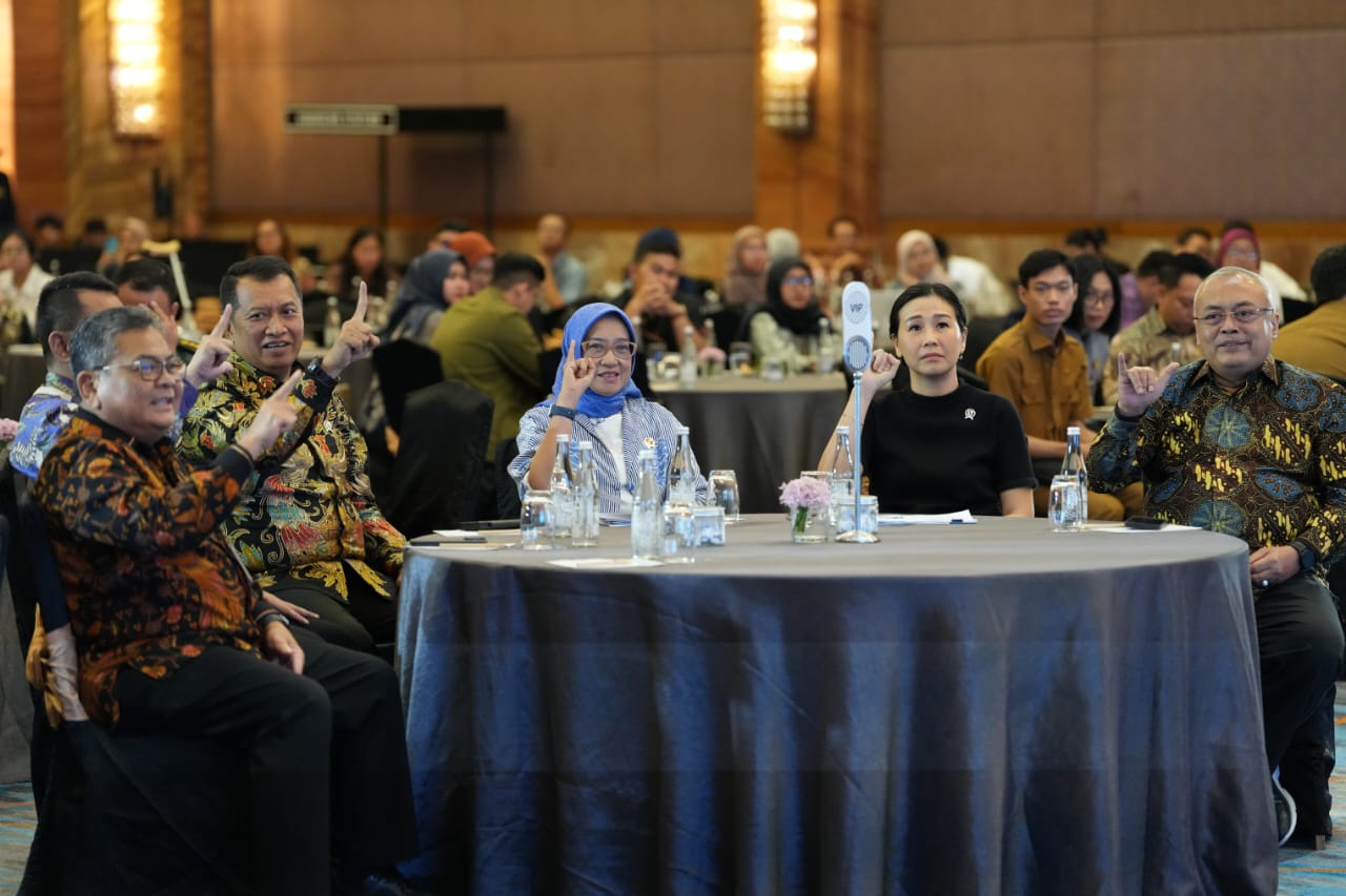 Sekretaris Kementerian Pemuda dan Olahraga (Sesmenpora) RI Gunawan Suswantoro mewakili Menpora Dito Ariotedjo menghadiri Seminar dan Talkshow Pelayanan Publik Inklusif Ramah Kelompok Rentan di Hotel Pullman, Central Park, Jakarta, Selasa (3/12) pagi. (fot
