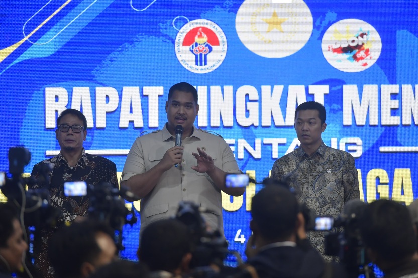 Menteri Pemuda dan Olahraga Republik Indonesia (Menpora RI) Dito Ariotedjo siap menyukseskan Asta Cita Presiden Prabowo Subianto. Salah satu yang menjadi fokusnya adalah di bidang olahraga.(foto:bagus/kemenpora.go.id)