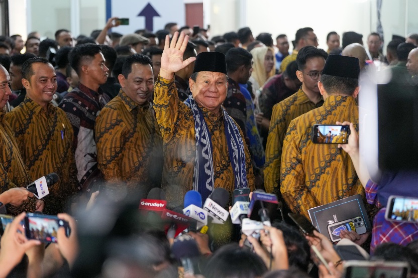 Menteri Pemuda dan Olahraga Republik Indonesia (Menpora RI) Dito Ariotedjo menghadiri Perayaan Natal Nasional 2024 di Indonesia Arena, Gelora Bung Karno (GBK), Jakarta, Sabtu (28/12). (foto:egan/kemenpora.go.id)