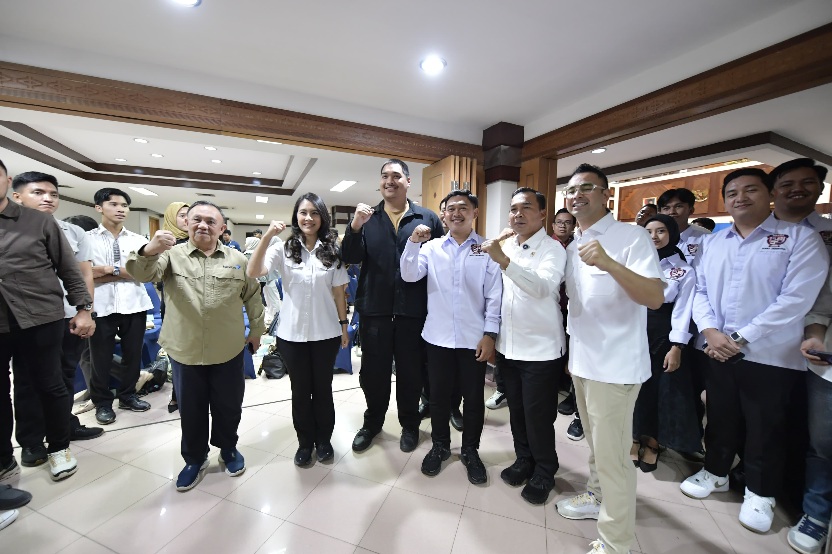 Menteri Pemuda dan Olahraga (Menpora) RI DIto Ariotedjo menghadiri pengukuhan pengurus Forum Generasi Berencana (GenRe) Indonesia 2024-2026 di Ballroom Kementerian Kependudukan dan Pembangunan Keluarga (Kemendukbangga)/Badan Kependudukan dan Keluarga Bere