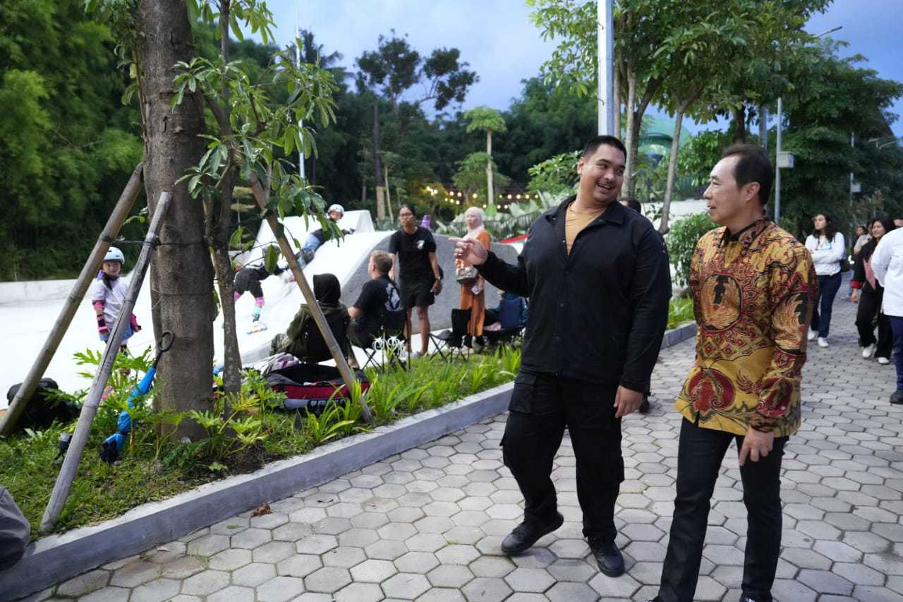 Menteri Pemuda dan Olahraga Republik Indonesia (Menpora RI) Dito Ariotedjo menghadiri Grand Opening Wyndham Garden Yogyakarta Conference Hotel & Action Park di Wyndham Garden Yogyakarta Conference Hotel & Action Park, Yogyakarta, Kamis (23/1) malam.(foto: