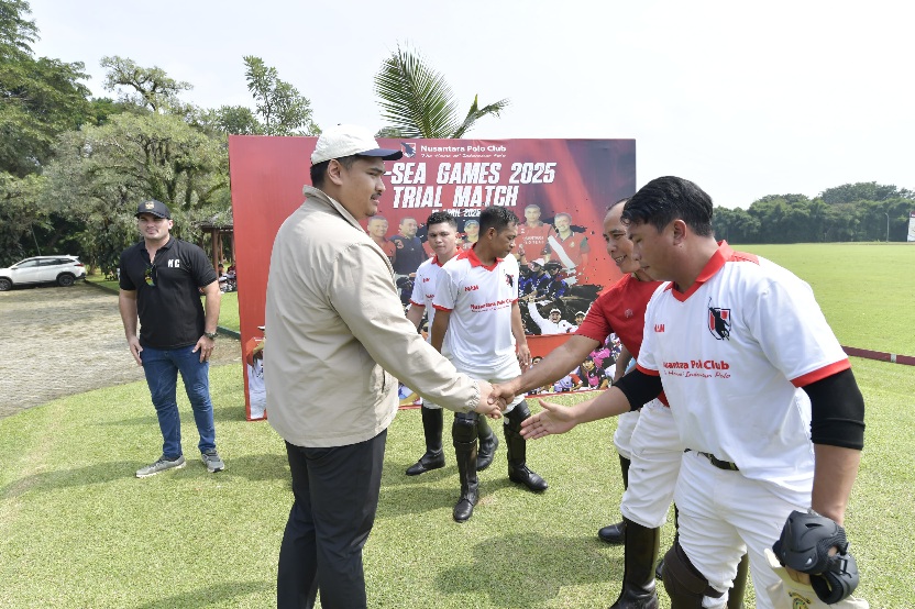 Menteri Pemuda dan Olahraga (Menpora) RI Dito Ariotedjo berharap cabang olahraga (cabor) polo bisa menyumbangkan medali emas pada ajang SEA Games 2025 di Thailand. Hal itu disampaikan seusai menyaksikan laga Pre-SEA Games 2025 Trial Match di Nusantara Pol