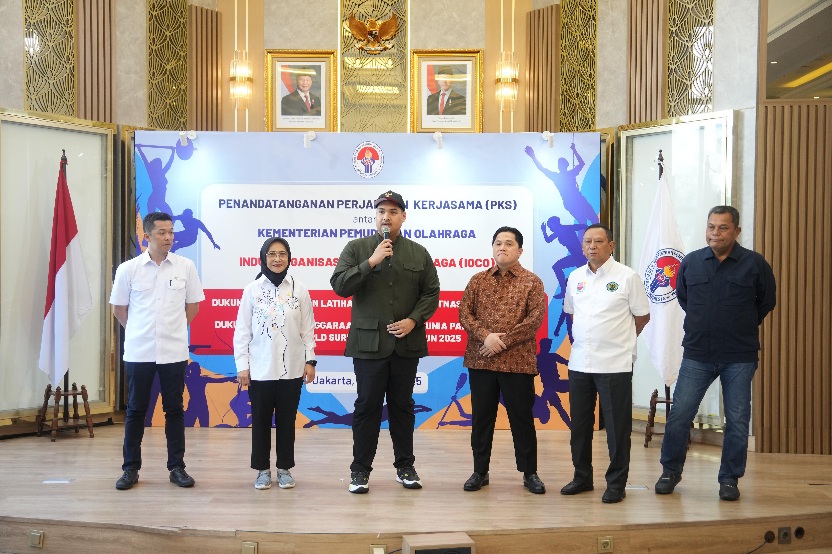Kementerian Pemuda dan Olahraga (Kemenpora) RI secara resmi mengucurkan bantuan dana fasilitasi tahap pertama untuk pemusatan latihan nasional (Pelatnas) dan penyelenggaraan kejuaraan dunia di Indonesia tahun 2025. Total bantuan yang diberikan pada tahap
