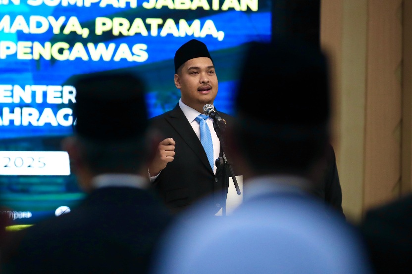 Menteri Pemuda dan Olahraga (Menpora) RI Dito Ariotedjo berpesan kepada para pejabat eselon I dan II Kemenpora yang baru dilantik untuk bisa memaksimalkan potensi aparatur sipil negara (ASN). Menurut Menpora, ASN di Kemenpora memiliki banyak potensi dalam