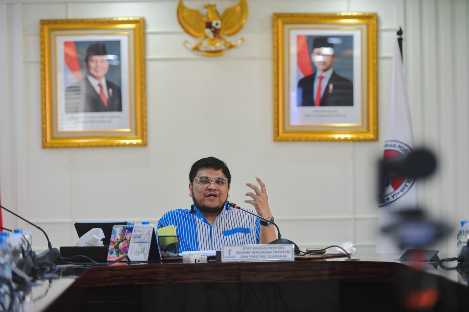 Kementerian Pemuda dan Olahraga (Kemenpora) RI mendorong peran Ikatan Alumni Universitas Indonesia (ILUNI UI) dalam percepatan implementasi Asta Cita. Khususnya dukungan dalam bidang keolahragaan.(foto:Bagus/kemenpora.go.id)