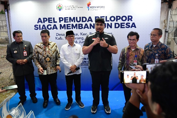 Menteri Pemuda dan Olahraga Republik Indonesia (Menpora RI) Dito Ariotedjo, berharap program kolaborasi antara Kemenpora bersama Kemendes PDT bertajuk 'Pemuda Pelopor Siaga Membangun Desa 2025' menjadi program yang akan melahirkan pemuda inspiratif dan ma