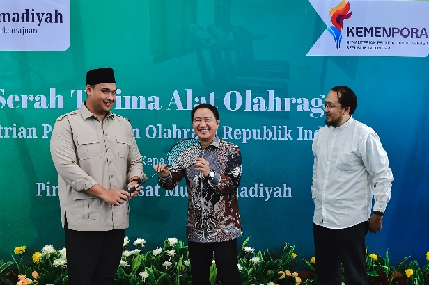 Kementerian Pemuda dan Olahraga Republik Indonesia (Kemenpora RI) bersinergi dengan berbagai organisasi kemasyarakatan dalam memajukan serta mengembangkan minat dan bakat olahraga di masyarakat. (foto:Andre/kemenpora.go.id)