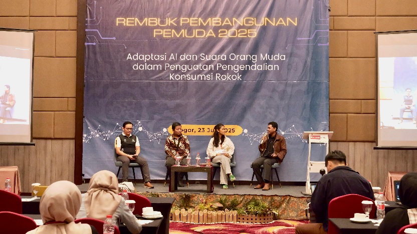 Demi mewujudkan generasi muda unggul dan berkualitas menuju Indonesia Emas 2045, Kementerian Pemuda dan Olahraga Republik Indonesia (Kemenpora RI) memiliki kepedulian dan perhatian serius dalam menekan tingginya generasi muda terhadap konsumsi rokok.(foto