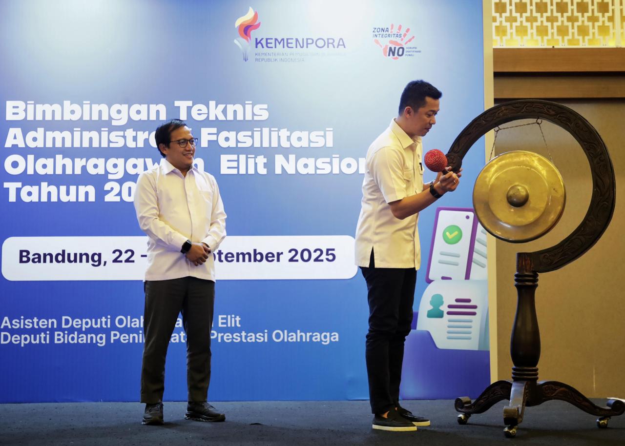Wamenpora Taufik Buka Bimbingan Teknis Fasilitasi Olahragawan Elit Nasional