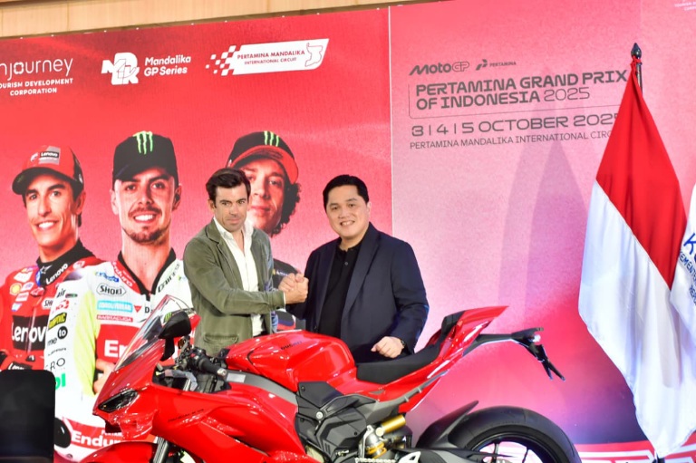 Menteri Pemuda dan Olahraga Republik Indonesia (Menpora RI) Erick Thohir, ingin pastikan pelaksanaan event balap motor paling bergengsi di dunia, MotoGp Indonesia terus berkembang hingga 2031 dan menjadi bagian national branding sport tourism Indonesia di