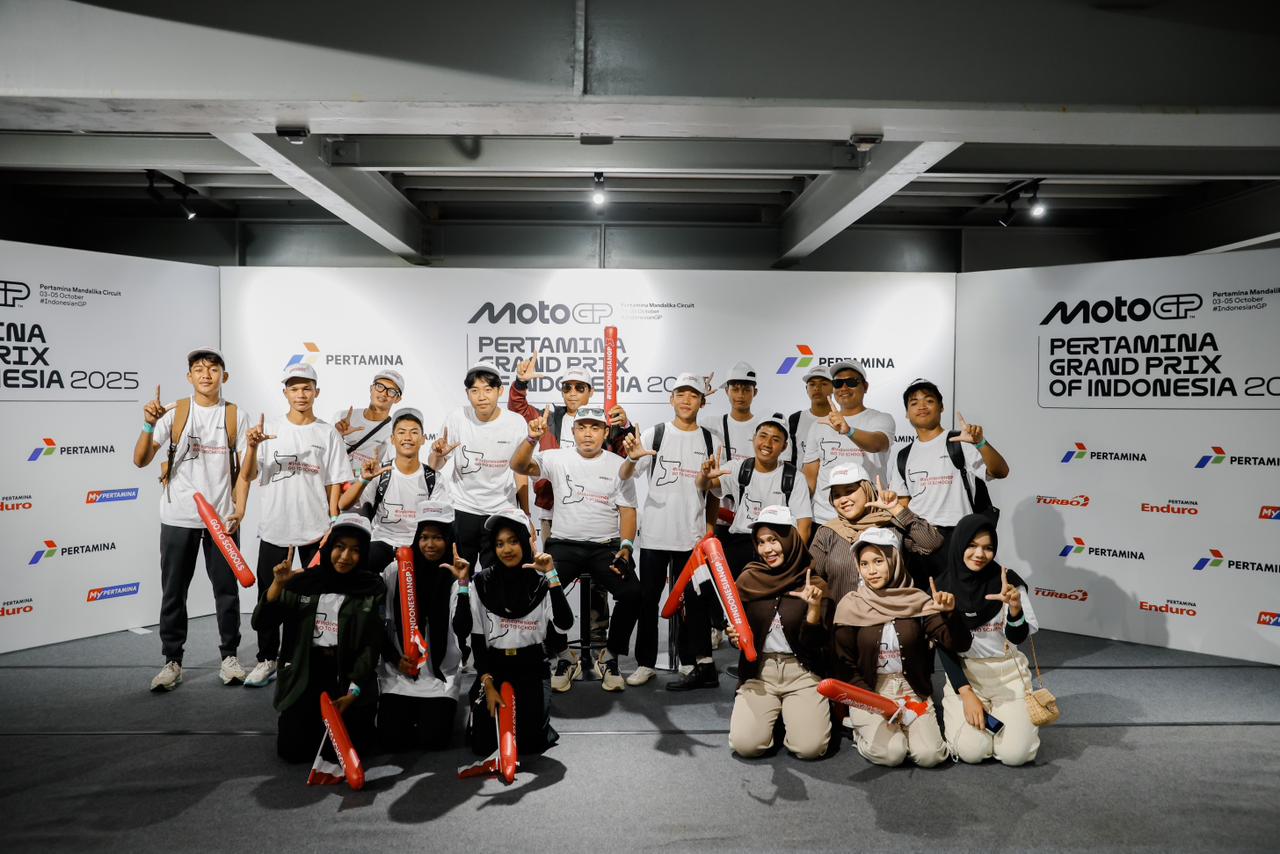 Di balik kemeriahan di hari pertama gelaran MotoGP seri ke-18 Pertamina Grand Prix of Indonesia 2025 di Sirkuit Internasional Mandalika, NTB yang dimulai Jumat (3/10), kegiatan bertaraf internasional ini kembali menghadirkan satu sisi edukasi dan inspiras