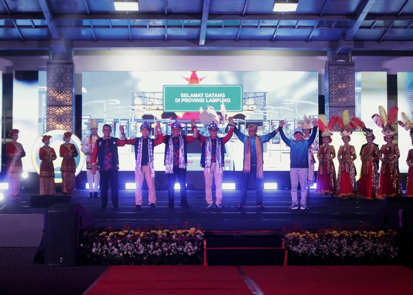 Provinsi Lampung resmi ditetapkan sebagai tuan rumah Pekan Olahraga Nasional (Pornas) XVIII Korps Pegawai Republik Indonesia (Korpri) Tahun 2027. (foto:raiky/kemenpora.go.id)
