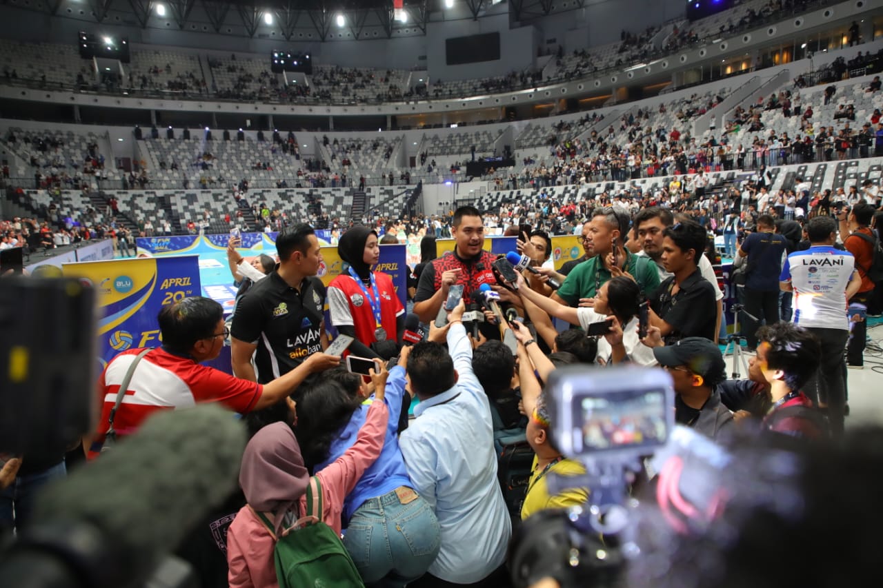 SIARAN PERS Nomor PRH-20-11/2024 Menpora Dito Yakin Voli Indonesia Makin Maju Usai Red Sparks Vs Indonesia All Star